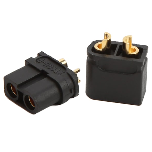 XT60U Hane och Hona Kontakt Universal Guldpläterad Kontakt Lämplig för RC Modellbil Flygplansmodell