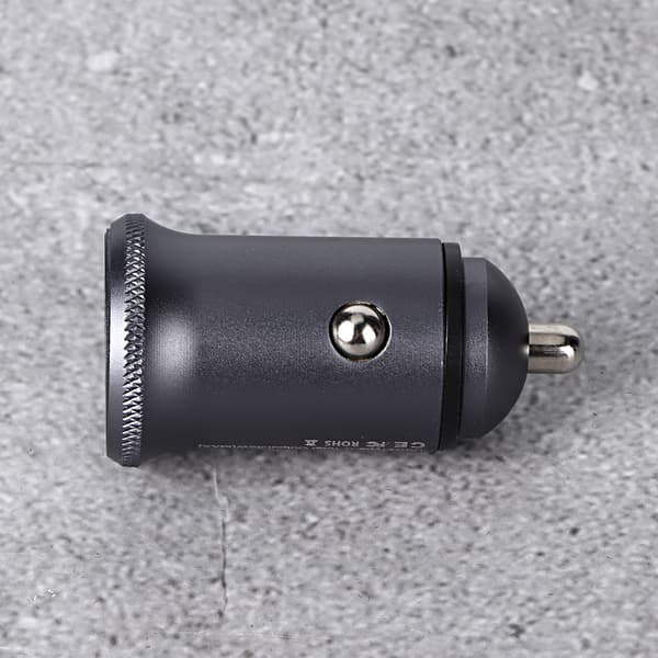 Bærbar Dobbelt USB Biloplader Hurtig QC3 0 Telefonoplader