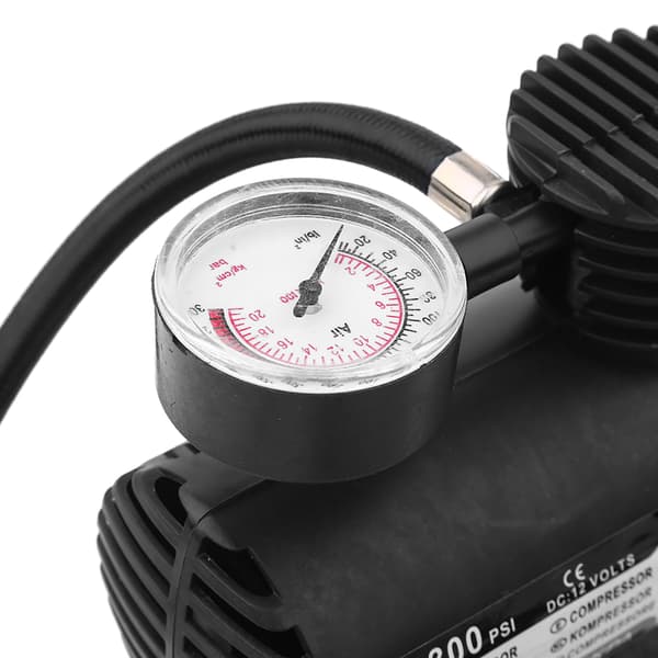 Bärbar Mini Luftkompressor Elektrisk Däckpump 12 Volt Bil 300 PSI