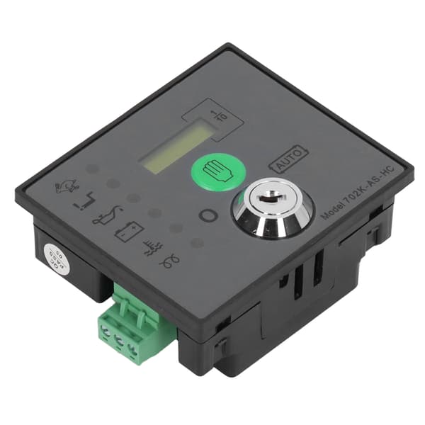 Generatorstyringsmodul Auto Start LED-indikator LCD-skærm Genset-controller 8-35VDC