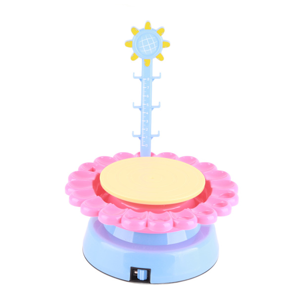 Lasten savenvalmistussarja DIY Rich Color Educational Craft Activity Clay Modelling Air Dry Pottery Machine Pink Blue