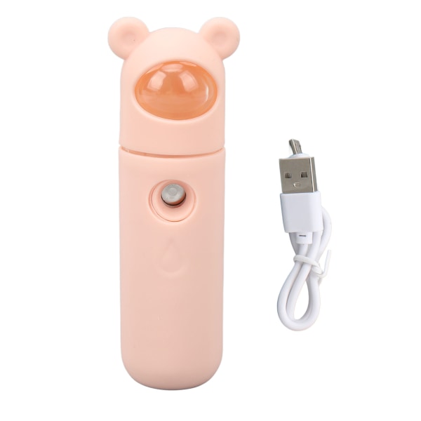 Ansiktsbehandling Mister Handhållen 18ML Vattentank Nano Mist Sprayer för utomhusresor Camping Vandringsbjörn
