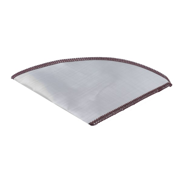 Genanvendelig kaffefilter i rustfrit stål, foldbar kaffefilterkegle, filterpose, 2-4 kopper