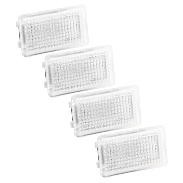 4 stk LED-lys for interiør, bagasjerom, frunk, dør, fotbrønn, erstatning for Tesla Model 3 Y S X Blå