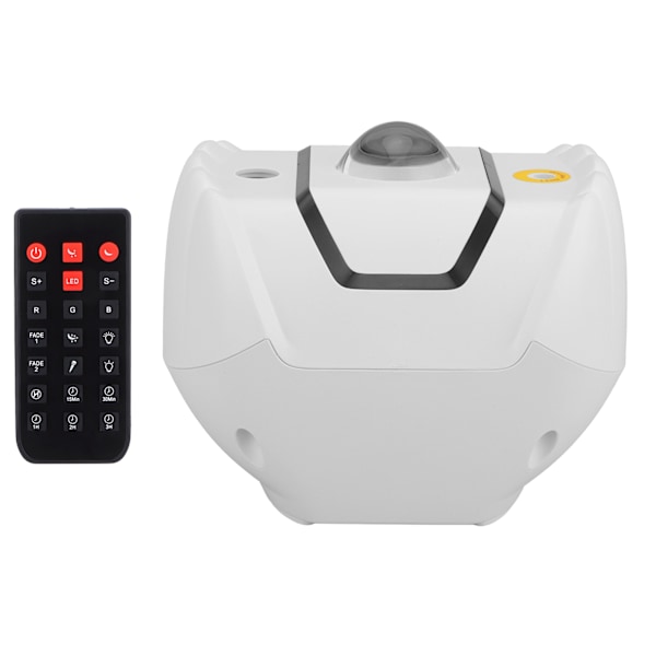 Stjerneprojektor LED-projektorlampe med fjernkontroll for KTV-fest diskotek soverom EU-plugg 100‑240V