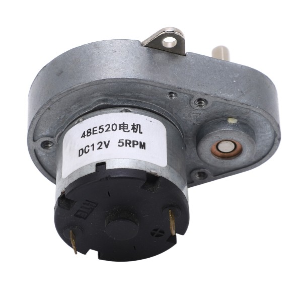 Växelmotor DC 12V 5RPM Hastighetsreducering Växelmotor Legering Stål för Robotutrustning