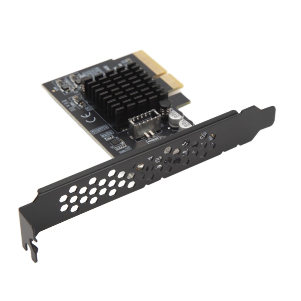 USB 3.2 Gen 2 expansionskort typ C 20Gbps ASM3242 Main Control PCIe till USB 3.2 expansionskort för skrivbordschassi