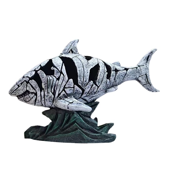 Modern Art Resin Sculpture Statue Animal Sculpture for Home Office Hotel Bookshelf Desktop Decoration