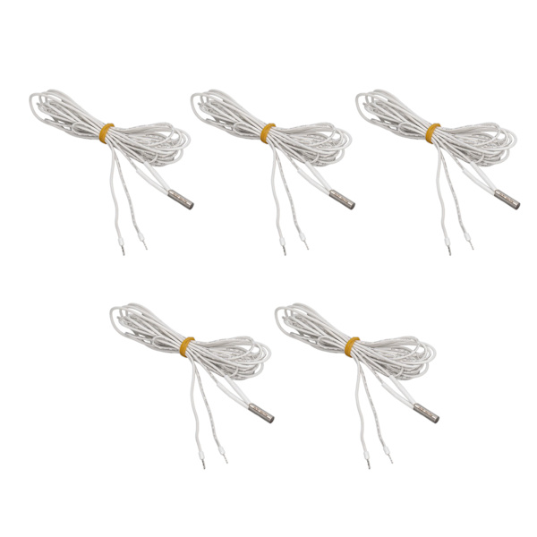 5PCS Värmare Patroner Rostfritt Stål Nickel Krom Tråd 70W 3D Skrivare Värmeelement för Ender 3 24V 2M