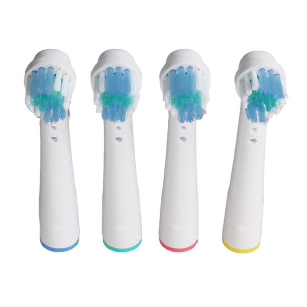 4 STK elektrisk tannbørste erstatningshode myke børster for Oral B Braun D10 D16 DB4510 DB4010