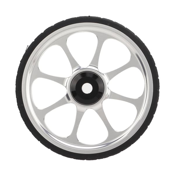 Aluminiumslegering Foldecykel Easy Wheel 82mm Bredere Leje Easy Wheel til Brompton 3sixty Foldecykel Sølv