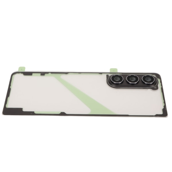 Bakre glasbyte för Galaxy Z Fold 5 5G F946 Transparent telefon bakpanel cover med kameraobjektiv Telefonställ Reparationsverktygssats Svart