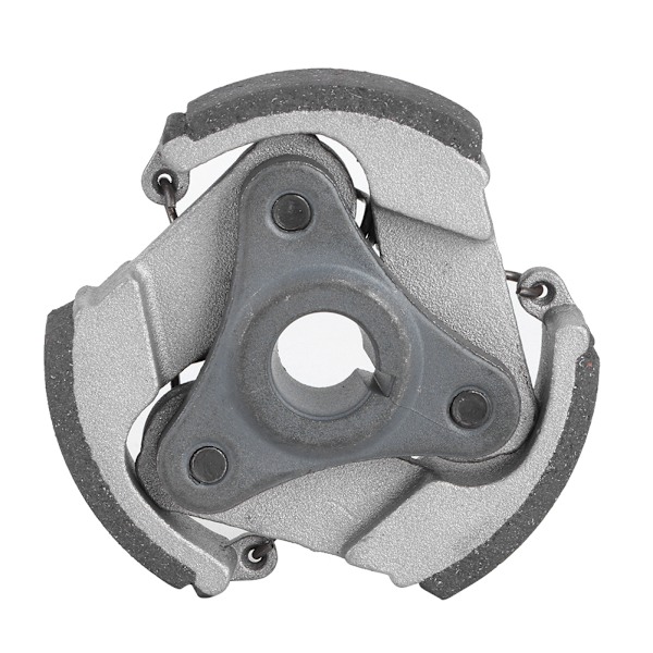 3 Sko Koblingsplade Centrifugal Scooter Aluminium Jern til 2-takts 43cc 47CC 49cc Motorcykel Sort