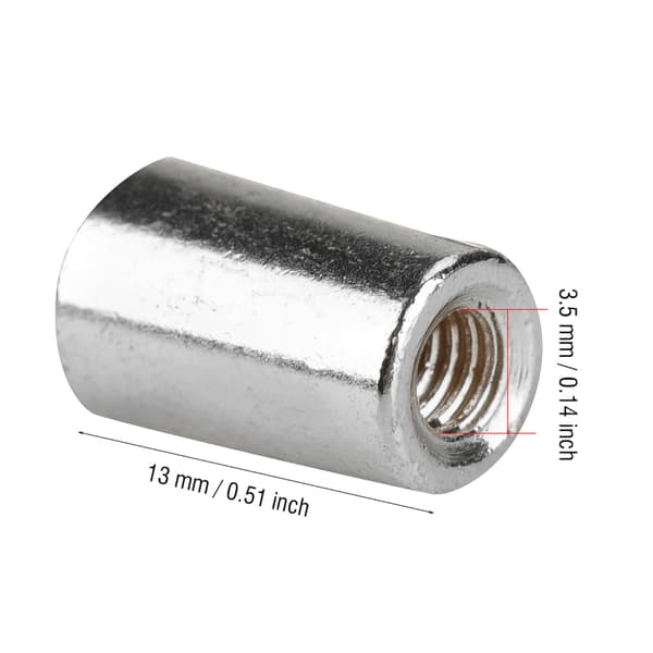 3 st hållbara koppar 3-vägs vippströmbrytare knoppspetslock för LP EPI elgitarr (silver, 3,5 mm)