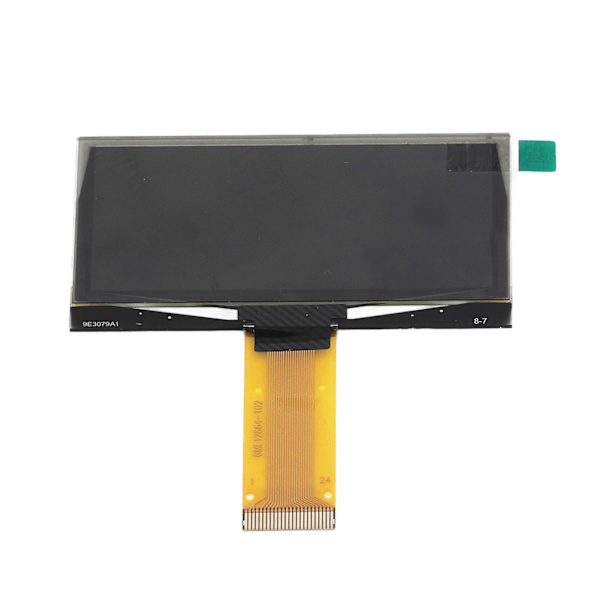 2,42 tum organisk ljusemitterande diod LCD-skärm Inline SSD1309 24PIN 128x64 upplösning tydlig skärmmodul grön visning