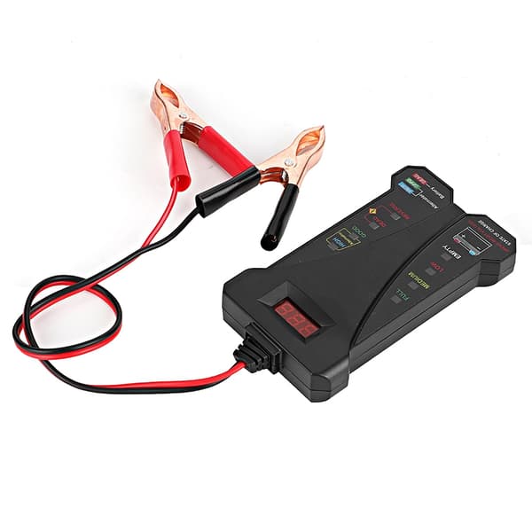 Digitalt Display 12V Bilbatteritester Analysator Diagnoseverktøy