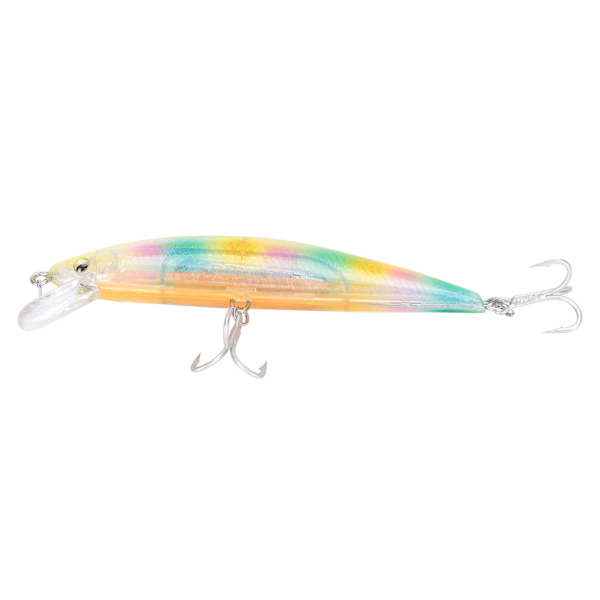 Minnow Fiske Agner Submerged Lang Kast Flytende Agnet Bass Kunstig Agnet Saltvann