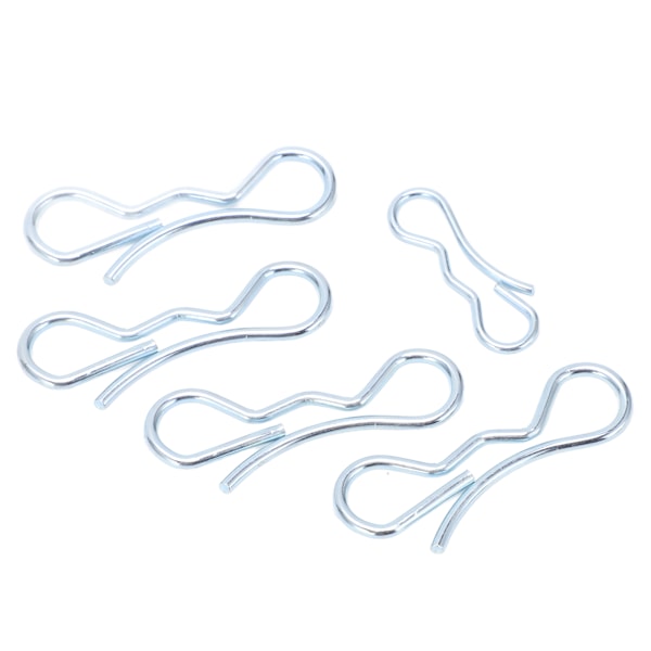 5st Bow Tie Lås Saxpinnar Järn Anti-korrosion Däck Clip Kit Universal Hårdvarutillbehör