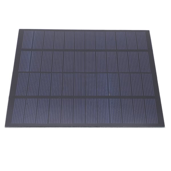 3W 12V DIY Solcellepanel Bærbart Utendørs Reise Polysilisium DIY Solcellepanel 145x145mm
