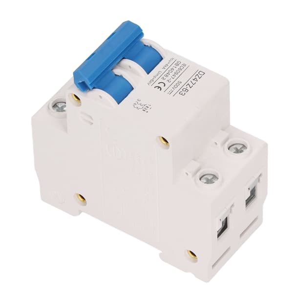 2P Mini DC-afbryder 4kA Icu 6kV Uimp Hurtig udløsning Solcelleanlæg Lille afbryder DC500V 16A