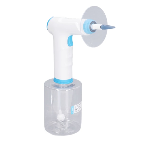 Elektrisk Ørerenser med 4 Rensningstilstande, 5 LED-lys, Voksfjernelse, 10 Dyser, Øre Irrigationssæt, 500ml