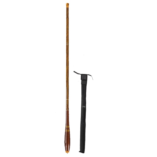 Fiskspö Carbon Mini UltraShort UltraLight bärbar teleskopisk reseströmstång (2,4 meter)
