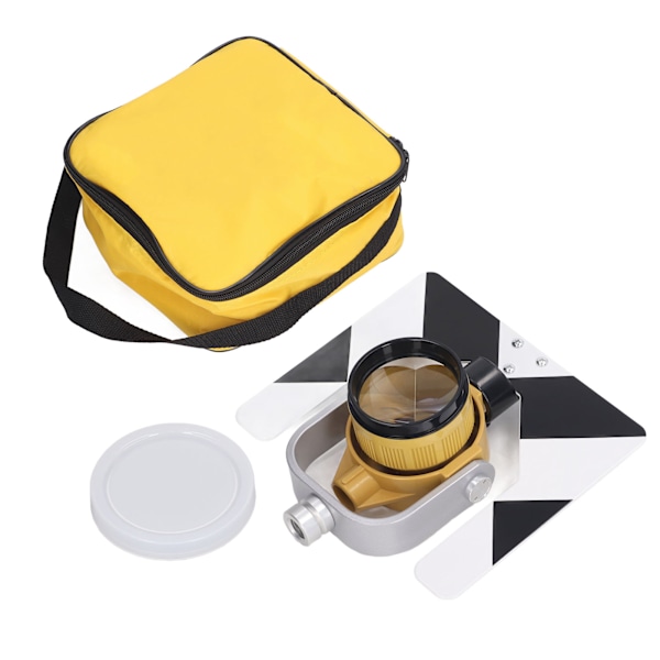 Landmålingsprisme 64mm effektiv diameter 0mm ‑30mm offset 64 lys totalstasjon enkelt prisme for Topcon