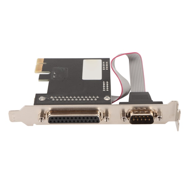 PCIe–RS232-laajennuskortti 9-pinninen sarja 25-nastainen rinnakkaisporttiyhdistelmä 2,5 Gbps PCIe Com-porttisovitin tulostimen POS-automaatioon