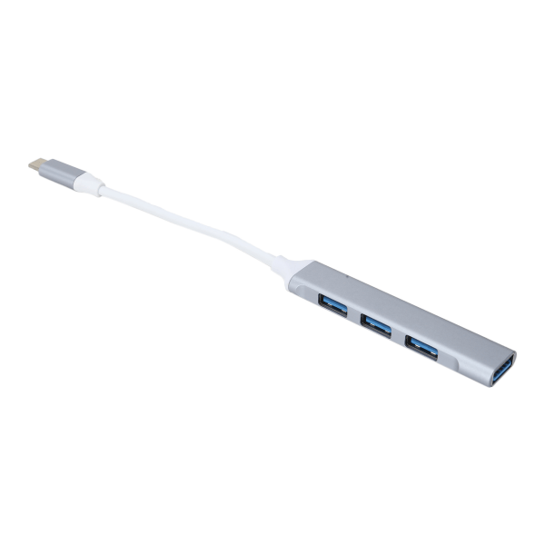 C-keskitin 4-portti USB TypeC-sovittimeen 5Gbps Kannettava MacBook Pro -kannettavalle tabletille