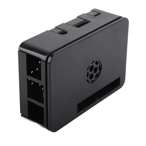 Premium ABS case cover Raspberry Pi 3 Model B:lle (musta)