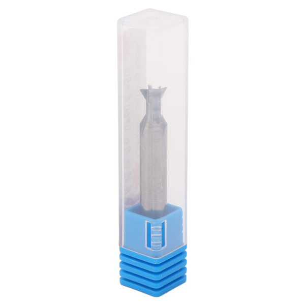 Dovetail Bit Carbide 6mm Dia Shank 4 Flutes 50mm Længde Universal Dovetail Fræser 60°