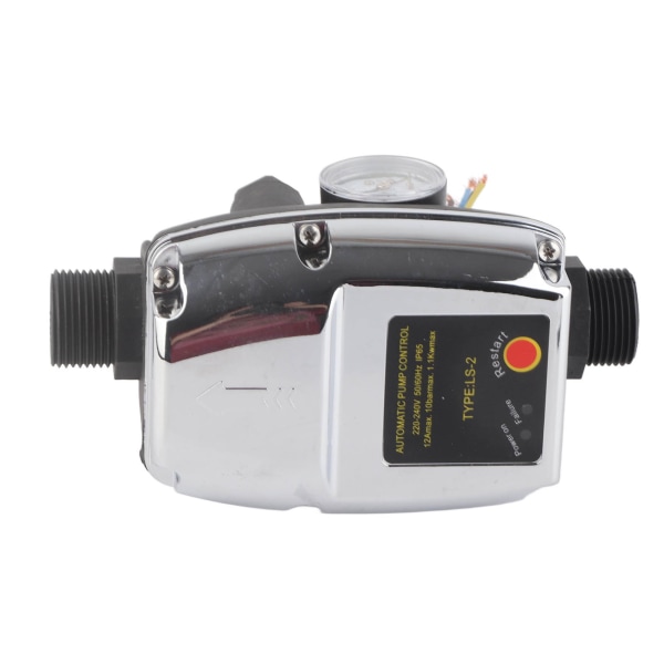 Automatisk pumpekontroller G1-gjenger IP65-beskyttelse lekkasjedeteksjon vannpumpe elektronisk trykkbryter 110‑230V