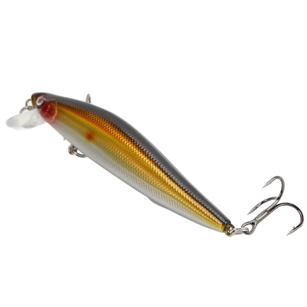 Simuleringshard agn 15g Inshore Minnow lokke med 2 kroker for Long Shot saltvannsbåtfiske#5