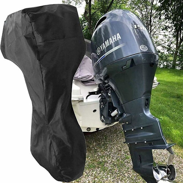 Waterproof Full Outboard Motor Cover for 15-20HP Boat Motor