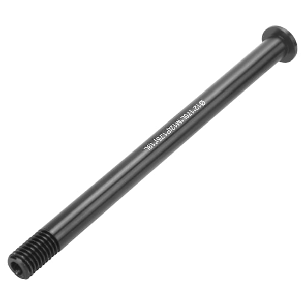 Landsvägscykelnav Röraxel Cykel Aluminiumlegering ihålig navaxel CykeltillbehörΦ12x175LxM12(P1.75)x19L