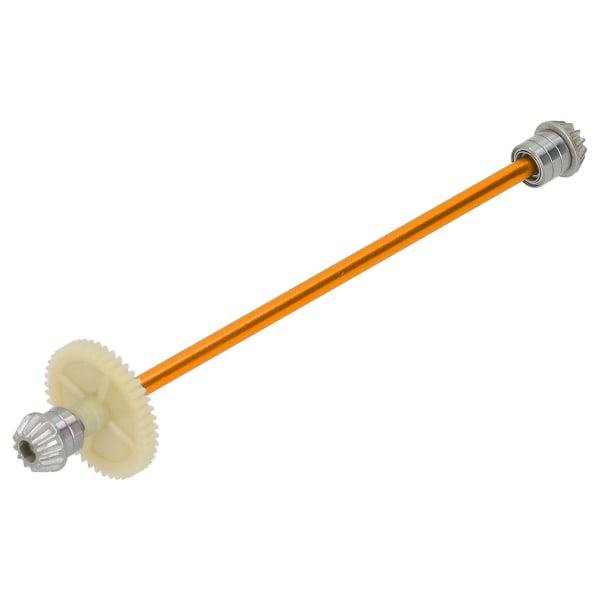 RC Car Central Drivaxel Monteringsmekanism Central Axis Reservdel för Wltoys 1/14 144001Orange