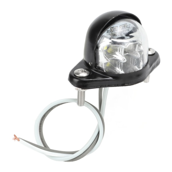 Universal LED Licens Tag Light Nummerplade Lampe Høj lysstyrke 6 SMD Hvidt lys til Van Trailer