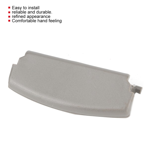 Mittkonsol Armstöd Box Lock Spänne Knapp Tillbehör Passar för A4 B6 2002-2007 Grå