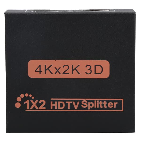 HDMI Splitter 4Kx2K 1 Ind 2 Ud Computer Tilbehør 100-240V EU Stik
