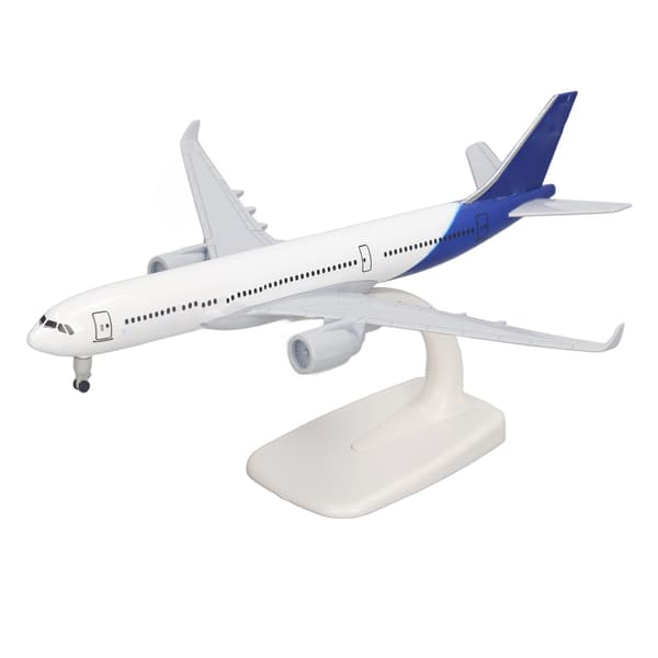 Flymodel Høj Simulation Legering Trykstøbt A330 Flymodel med Stativ til Boligindretning Samling