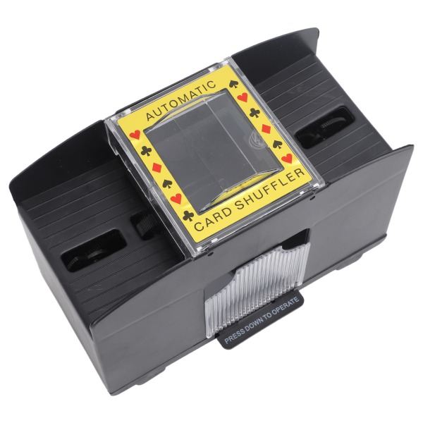 Automatisk kortstokker 4 kortstokker Batteridrevet hurtigstokkende kortforhandlermaskin for hjemmefestspill