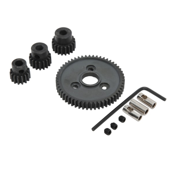 54T 0,8 32 Pitch 3956 RC Car Spur Gear med 15T 17T 19T Pinion Sett for Traxxas Slash 4x4 4WD