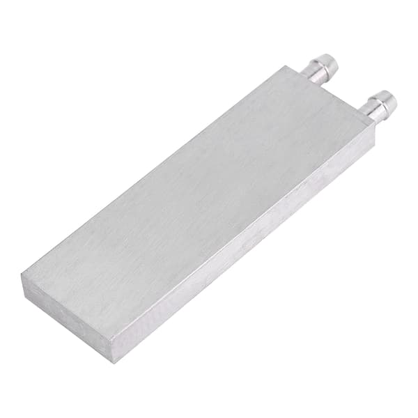 Aluminium CPU Radiator Vandkøleblok Flydende Vandkøler Køleplade 40*120*12mm