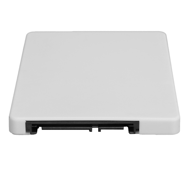 MSATA til SATA3.0 adapterboks 2,5 tommer SSD Solid State Drive 7 mm datamaskintilbehør Deler Hvit