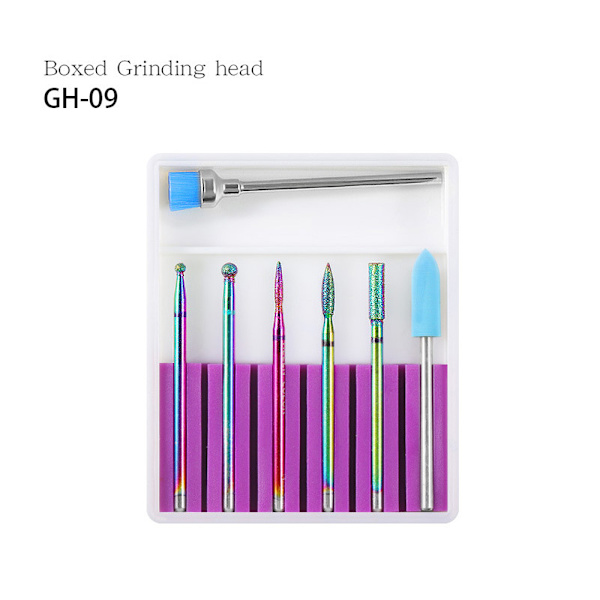 Nagelborrset för borttagning av död hud, nagelpolering, slipning och polering - GH-09