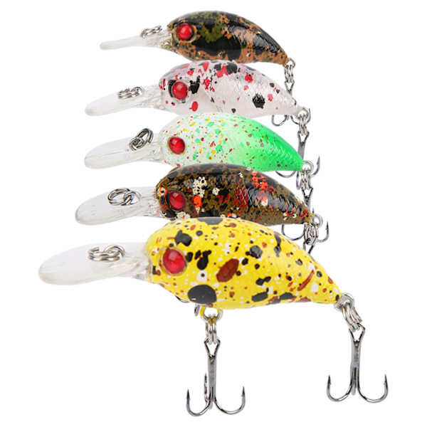 Lure fiskeagn synkende kunstig hard wobbler agn for havabbor fiskeutstyr