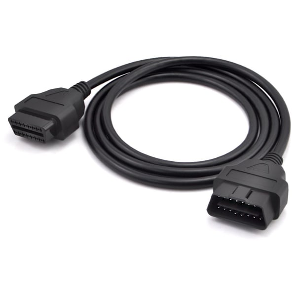 1,5 metrin OBD-II OBD2 16-nastainen uros-naaras jatkokaapeli