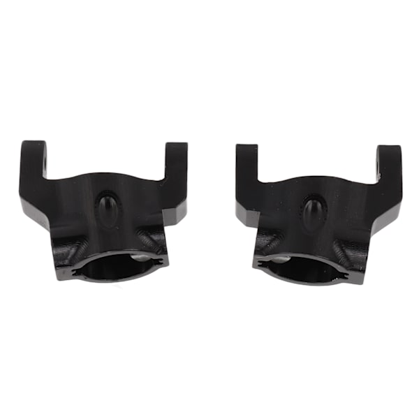 1 par aluminiumslegering forreste C-sæde CNC C-hub til Axial RBX10 Ryft 1/10 RC Crawler bilreservedele Sort