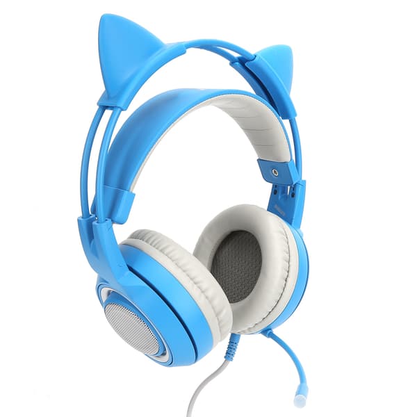 Somic 3,5 mm Universal Stereo Gaming Katteøre Headset til PS4 Xbox One PC Mobiltelefon Blå