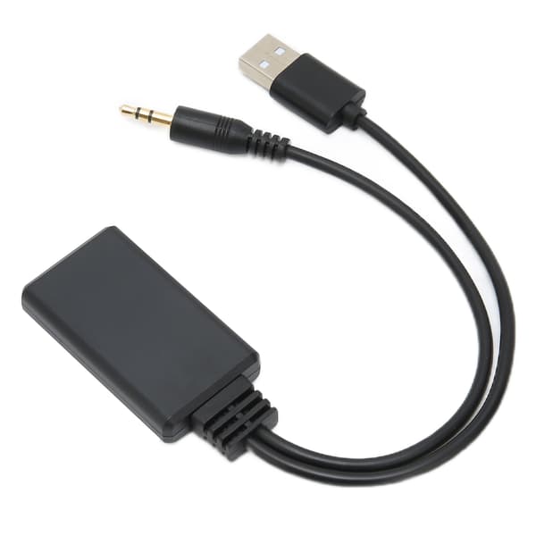 Bil AUX Bluetooth Audio Mottaker USB Trådløs Bluetooth Audio Mottaker HIFI Lydkvalitet Bluetooth 5.0 Mottaker